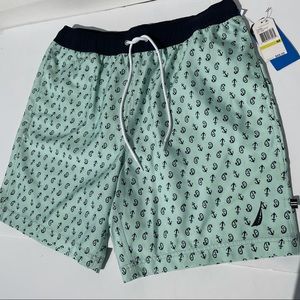 Nautica Pale Sage Swim trunks size M